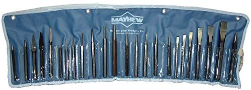 Mayhew Pro 61050 Punch and Chisel Kit. 24-Piece - MPR Tools & Equipment