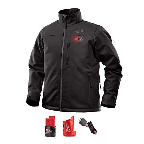 Milwaukee 202B-21XL M12™ Heated TOUGHSHELL™ Jacket Kit, Black, X-Large - MPR Tools & Equipment