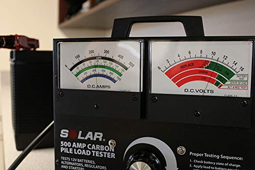 Solar 1874 500 Amp Carbon Pile Battery Load Tester - MPR Tools & Equipment