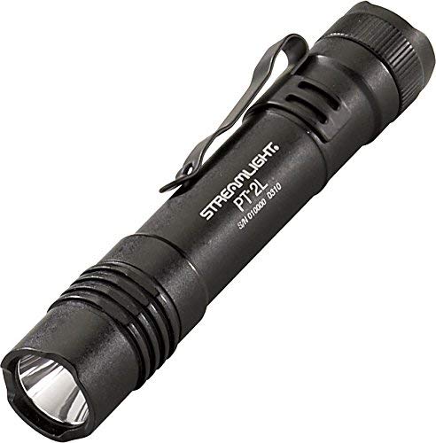 Streamlight 88031 ProTac 2L 350 Lumen Professional Flashlight with High/Low/Strobe w/2 x CR123A Batteries - 350 Lumens - MPR Tools & Equipment