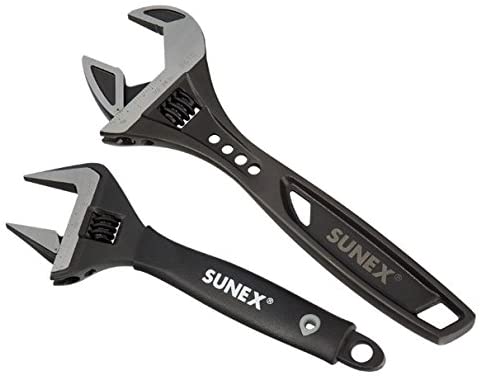 Sunex 9617 2 Piece Adjustable Wrench Set - MPR Tools & Equipment