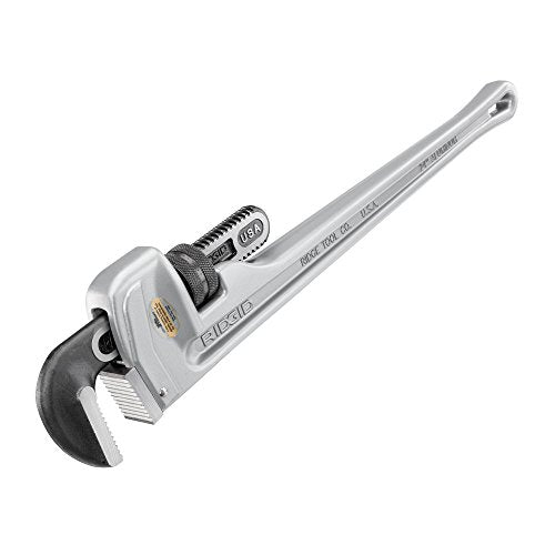 RIDGID 31105 Model 824 Aluminum Straight Pipe Wrench, 24-inch Plumbing Wrench - MPR Tools & Equipment