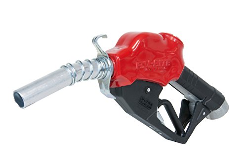 Fill-Rite N100DAU13 1" 5-40 GPM (19-150 LPM) Ultra High Flow Automatic Nozzle with Hook (Red) - MPR Tools & Equipment