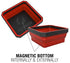 EZRED EZTRAY Collapsible Parts Tray, Set of 3 - MPR Tools & Equipment