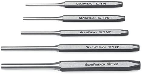 GEARWRENCH 5 Pc. Pin Punch Set - 82309 - MPR Tools & Equipment