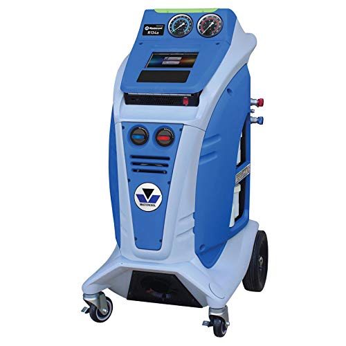 Mastercool COMMANDER2000 R134a Fully Automatic Recover/Recycle/Recharge Machine, Blue/Gray - MPR Tools & Equipment