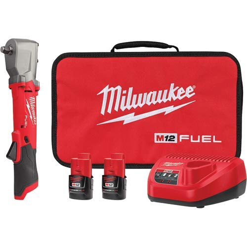 Milwaukee M12 FUEL 1/2" Right Angle Impact Wrench Kit - MPR Tools & Equipment
