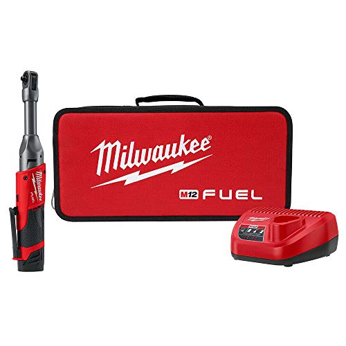Milwaukee 2559-21 M12 FUEL 1/4" Extended Reach Ratchet Kit - MPR Tools & Equipment