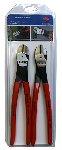 KNIPEX Tools - 2 Piece 10" Diagonal Cutter Set (9K0080129US) - MPR Tools & Equipment