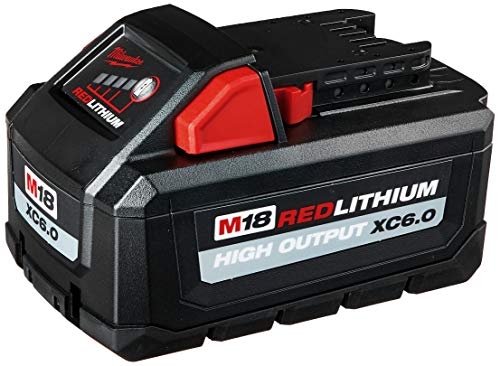 Milwaukee 48-11-1865 M18 18-Volt Lithium-Ion High Output Battery Pack 6.0 Ah - MPR Tools & Equipment