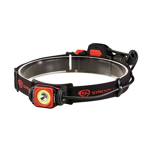 Streamlight 51063 Twin-Task USB Headlamp. Black/Red. Clam Package - MPR Tools & Equipment