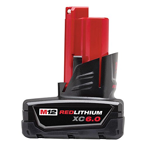 Milwaukee 48-11-2460 M12 REDLITHIUM XC6.0 Extended Capacity Battery Pack - MPR Tools & Equipment