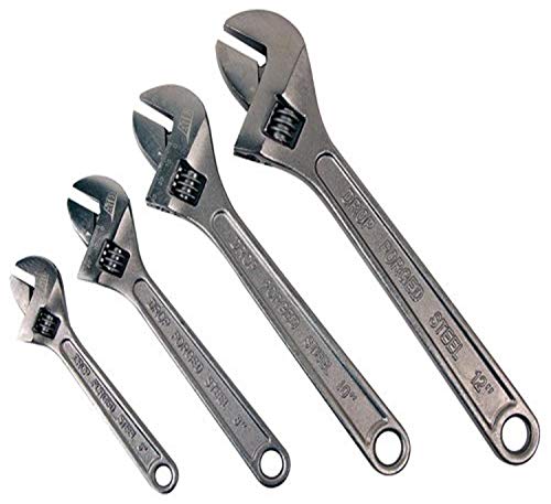 ATD Tools 425 4-Piece Adjustable Wrench Set - MPR Tools & Equipment