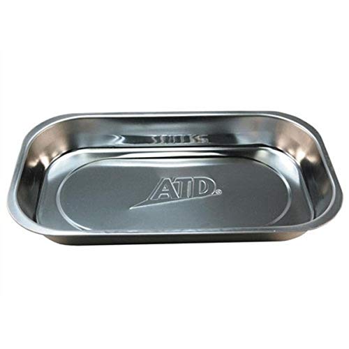 ATD Tools 8761 Stainless Steel Rectangle Magnetic Parts Tray - MPR Tools & Equipment