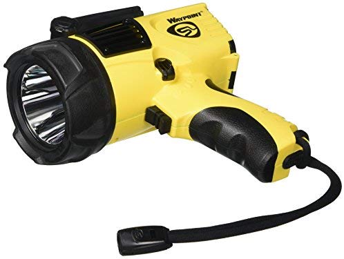 Streamlight 44900 Waypoint Spotlight with 12V DC Power Cord. Yellow - 550 Lumens - MPR Tools & Equipment