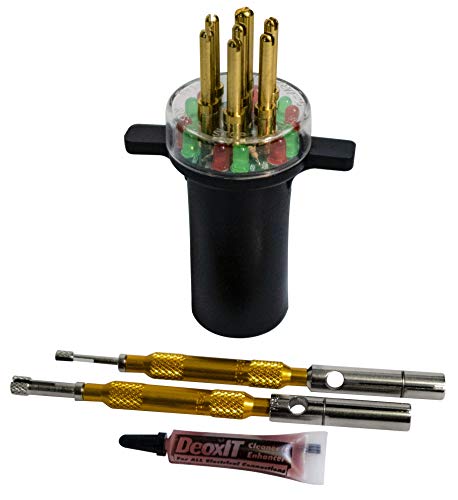 IPA Tools 8029 Patented 7 Round Pin Towing Maintenance Kit, Black - MPR Tools & Equipment