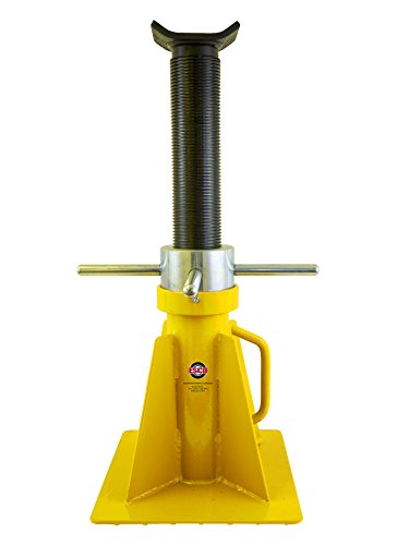 ESCO 10802 Screw Style Jack Stand, Short Model, 20 Ton Capacity, 26.8" Height - MPR Tools & Equipment