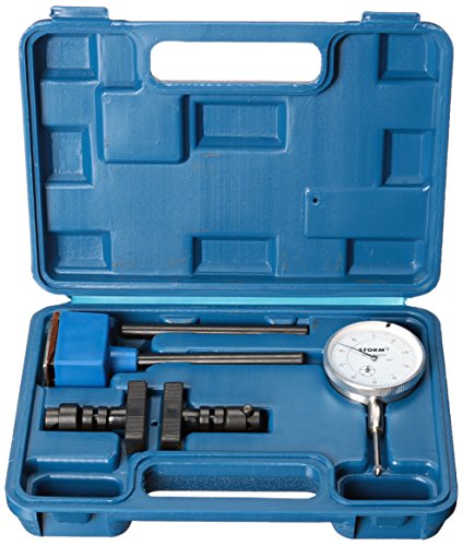 Central Tools 3D101 0 to 1 Inch Dial Indicator Set with Magnetic Base - MPR Tools & Equipment