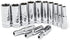 GEARWRENCH 13 Pc. 1/4" Drive 6 Point Deep Metric Socket Set - 80304 - MPR Tools & Equipment