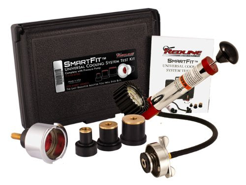 Redline Detection 95-0700 SmartFit Universal Cooling System Test Kit with Pump - MPR Tools & Equipment