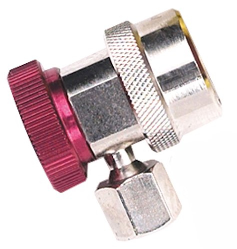 Robinair (18191A) R-134a High Side Service Coupler with Red Actuator - MPR Tools & Equipment