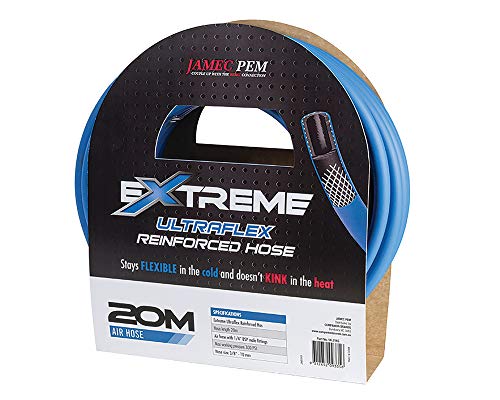 Jamec Pem Extreme Ultraflex Reinforced Air Hose - 65 ft 1/4" - 56.3145NA - MPR Tools & Equipment