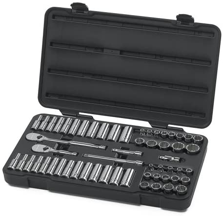 GearWrench 80551 57 Piece 3/8-Inch Drive 12 Point Socket Set - MPR Tools & Equipment
