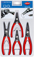 Knipex 00 20 03 SB Precision Circlip Pliers Set (4 Piece) - MPR Tools & Equipment