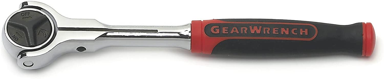 GearWrench 81224 1/4-Inch Drive Roto Ratchet - Cushion Grip - MPR Tools & Equipment