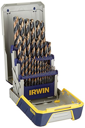 IRWIN Drill Bit Set, High-Speed Steel, 29-Piece (3018005) - MPR Tools & Equipment