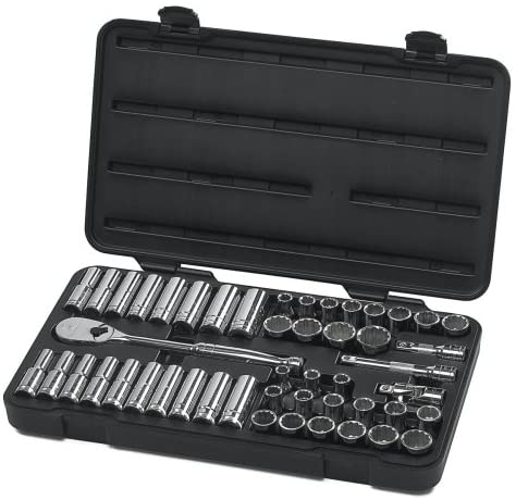 GearWrench 80701 49 Piece 1/2-Inch Drive 12 Point Socket Set - MPR Tools & Equipment