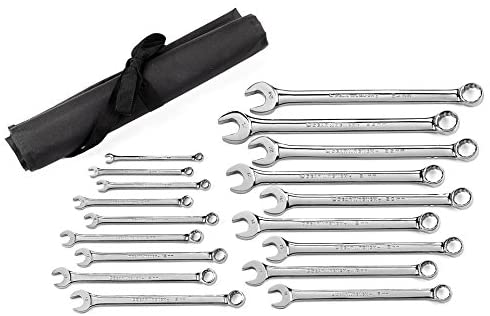 GEARWRENCH 81920 18pc 12 Point Long Pattern Combination Metric Wrench Set - MPR Tools & Equipment