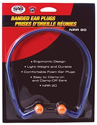 SAS Safety 6102 Banded Ear Plugs - MPR Tools & Equipment
