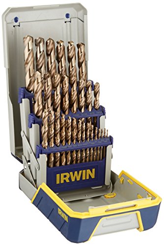 IRWIN Drill Bit Set, M35 Cobalt Steel, 29-Piece (3018002) - MPR Tools & Equipment
