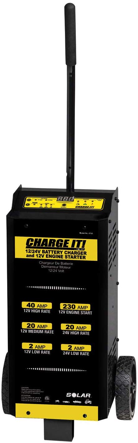 SOLAR CHARGE IT! 4745 Wheel Charger 12/24V 4020/2/230A - MPR Tools & Equipment