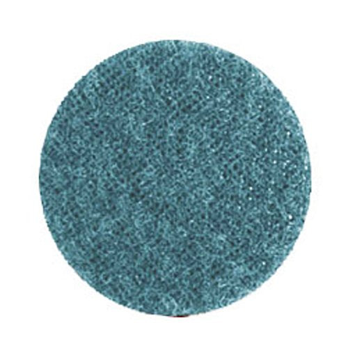 Gemtex Abrasives 25130923 Very Fine 87 BritePrep Surface Conditioning, Paper Backing, Nylon, Type R (Roll on), 1" Width, 3" Length, Blue (Pack of 25) - MPR Tools & Equipment