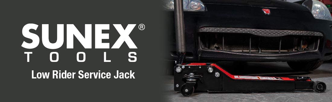 Sunex 6602LP 2 Ton Low Rider Steel Service Jack - MPR Tools & Equipment