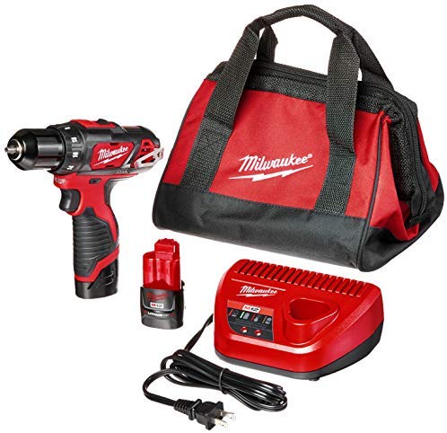 Milwaukee 2407-22 M12 3/8 Drill Driver Kit - MPR Tools & Equipment