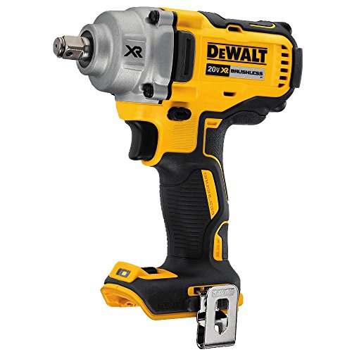 DEWALT 20V MAX XR Cordless Impact Wrench with Hog Ring Anvil, 1/2-Inch, Tool Only (DCF894HB) - MPR Tools & Equipment