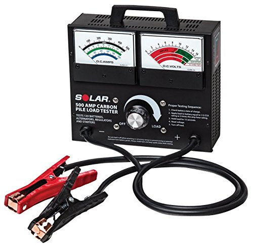 Solar 1874 500 Amp Carbon Pile Battery Load Tester - MPR Tools & Equipment