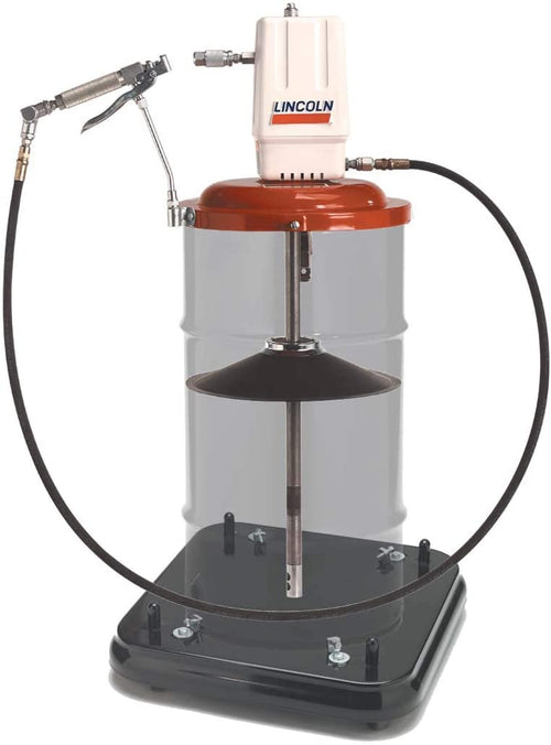 Lincoln 917 High Pressure 50:1 Pneumatic, Air Operated Grease Pump for 120 lb. Drums - MPR Tools & Equipment
