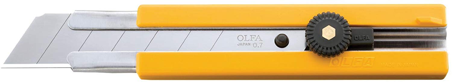 Olfa 5006 H-1 25mm Rubber Inset Grip EHD Utility Knife - MPR Tools & Equipment
