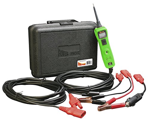 Power Probe III w/Case & Acc - Green (PP319FTCGRN) [Car Automotive Diagnostic Test Tool, Digital Volt Meter, ACDC Current Resistance Circuit Tester] - MPR Tools & Equipment