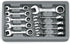 GearWrench 9520 10 Piece Metric Stubby Combination Ratcheting Wrench Set - MPR Tools & Equipment