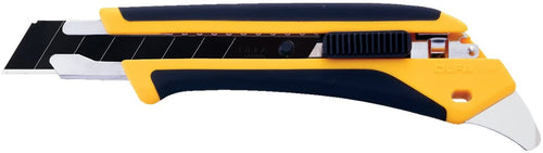 Olfa 1072198 LA-X 18mm Fiberglass Rubber Grip Heavy-Duty Utility Knife - MPR Tools & Equipment