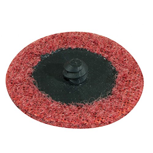 Gemtex Abrasives 25130903 Medium 86 BritePrep Surface Conditioning, Paper Backing, Nylon, Type R (Roll on), 1" Width, 3" Length, Maroon (Pack of 25) - MPR Tools & Equipment