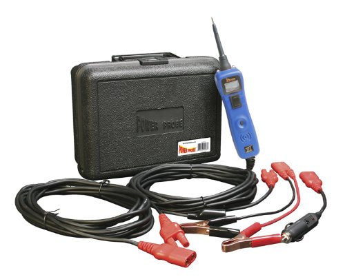 Power Probe III w/Case & Acc - Blue (PP319FTCBLU) [Car Automotive Diagnostic Test Tool, Digital Volt Meter, AC/DC Current Resistance, Circuit Tester] - MPR Tools & Equipment