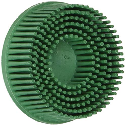 3M 7524 Roloc 2" x 5/8 Tapered Coarse Bristle Disc (Pack of 10) - MPR Tools & Equipment