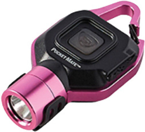 Streamlight 73303 POCKET MATE USB COMPACT HANDS-FREE LIGHT WITH KEY RING AND CLIP, 325 LUMENS, INCLUDES USB CORD – PINK