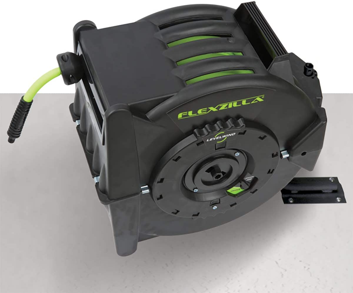 Legacy Levelwind 3/8in. x 50ft. Retractable Flexzilla Air Hose Reel